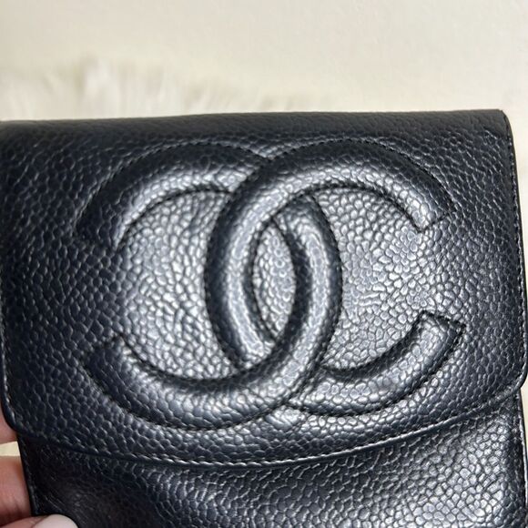 💯Authentic Chanel Caviar Short Wallet🍀 - Picture 1 of 17